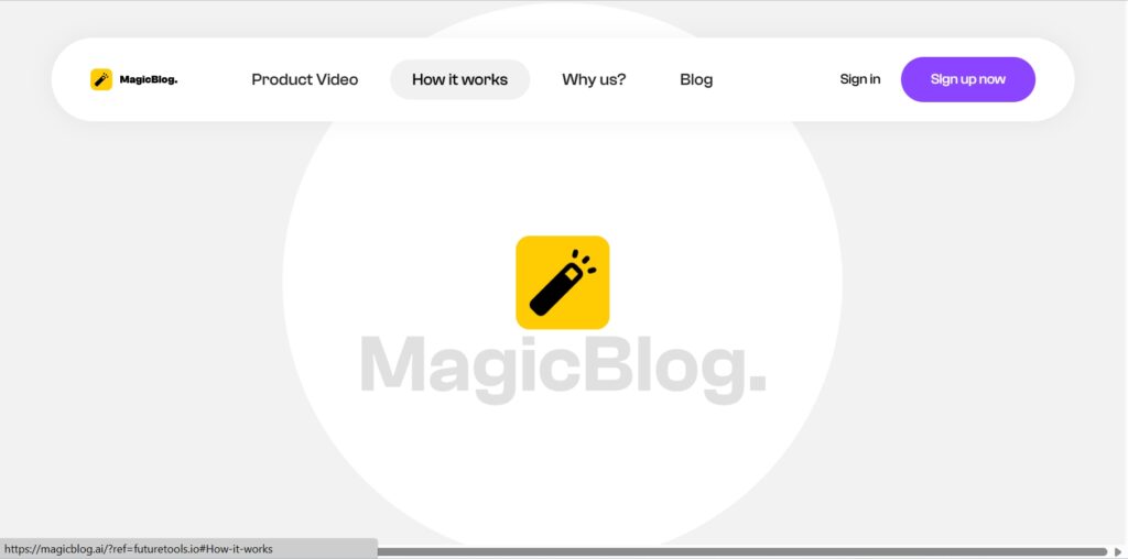 MagicBlog Homepage