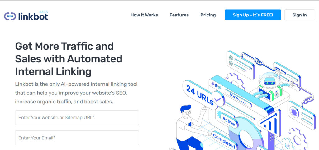 Linkbot Homepage